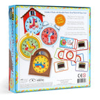 Time Telling Learn to Read a Clock Award Winning Game by eeBoo for Kids Ages 5+