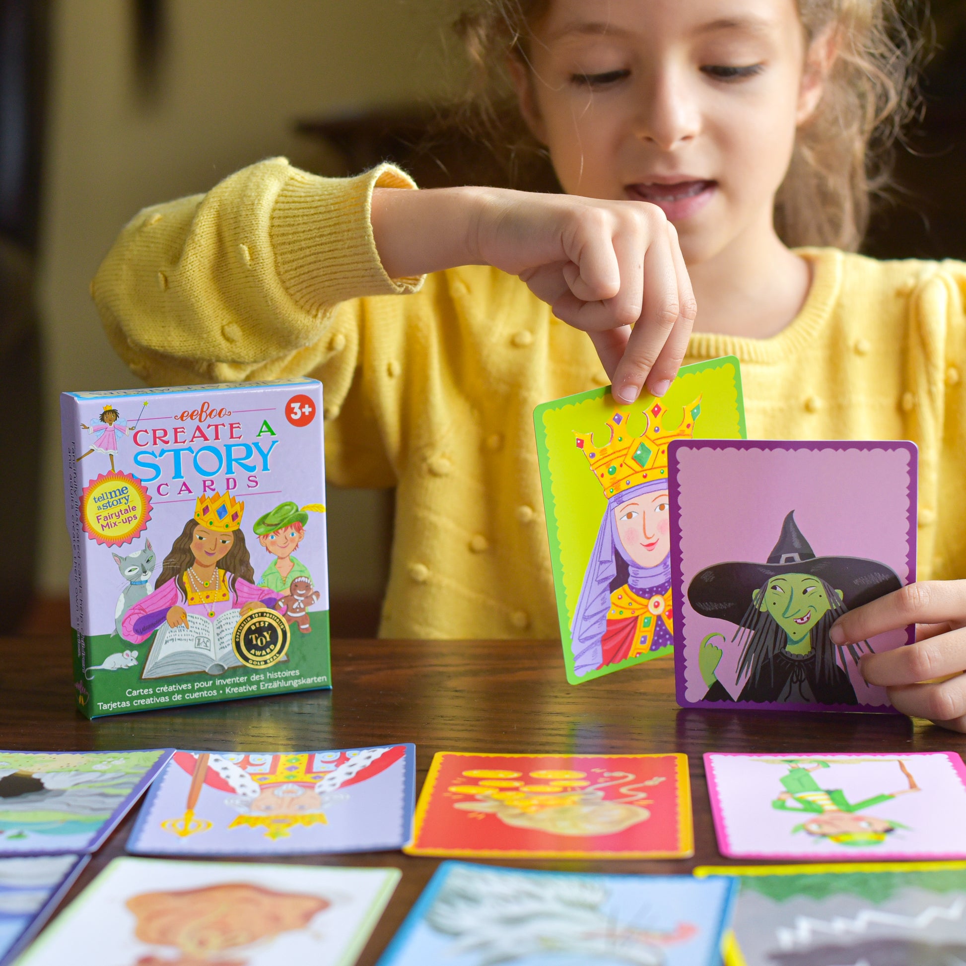 Fairytale Mix Ups Award Winning Create and Tell Me A Story Cards eeBoo for Kids Ages 3+