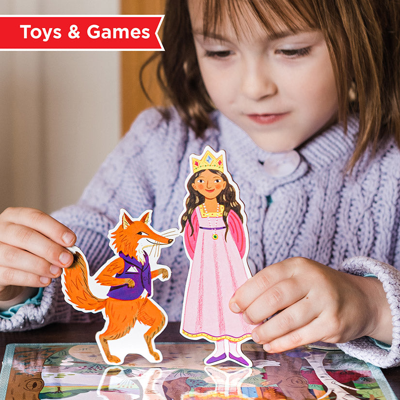 Fairytale Create A Story Spinner Award Winning Game by eeBoo | Unique Gifts for Pre School Kids 3+