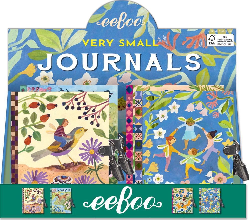 Very Small Journal Gemma Koomen Assortment  by eeBoo | Unique Fun Gifts