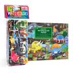 Dinosaurs Watercolors & Pad