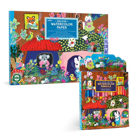 Yumi's Watercolor Pencils & Pad