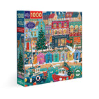 English Seaside Christmas 1000 Piece Puzzle