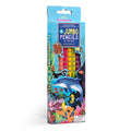 Sea Life 6 Jumbo Color Pencils by eeBoo | Unique Fun Gifts