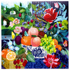 Stone Fruit Still Life 1000 Piece Puzzle by eeBoo | Unique Beautiful Gifts