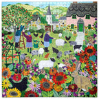 Village Orchard 1000 Piece Puzzle by eeBoo | Unique Beautiful Gifts