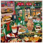 Holiday Bakery 1000 Piece Puzzle by eeBoo | Unique Beautiful Gifts