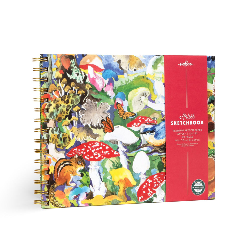 mushroom-hardcover-artist-sketchbook