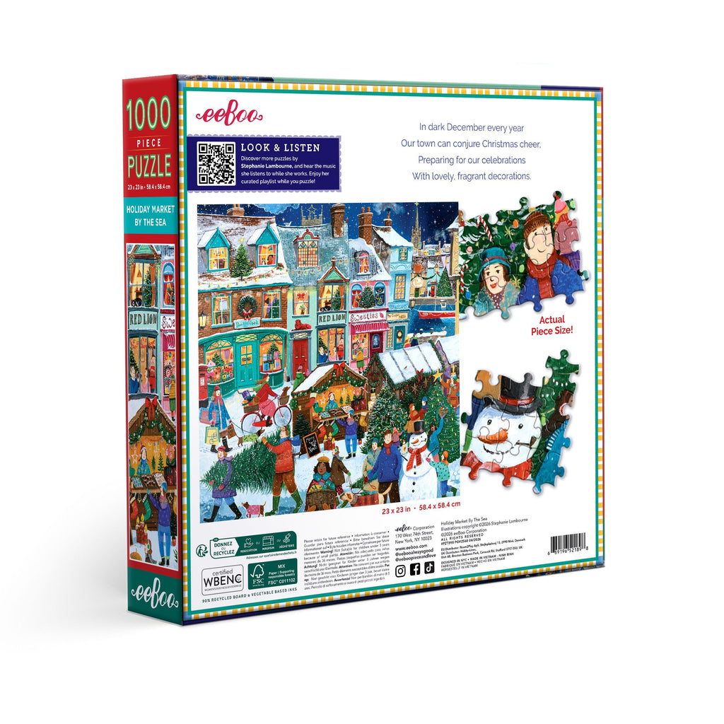 Holiday Market By the Sea 1000 Piece Puzzle