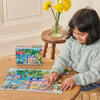 Yumi's Village 20 Piece Puzzle by eeBoo | Unique Fun Gifts