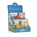Victoria's Garden Small Sketchbook Assortment (24) by eeBoo | Unique Fun Gifts