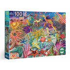 Seahorses, Sea Stars & Sea Slugs 100 Pc Jigsaw Puzzle by eeBoo | Unique Fun Gifts