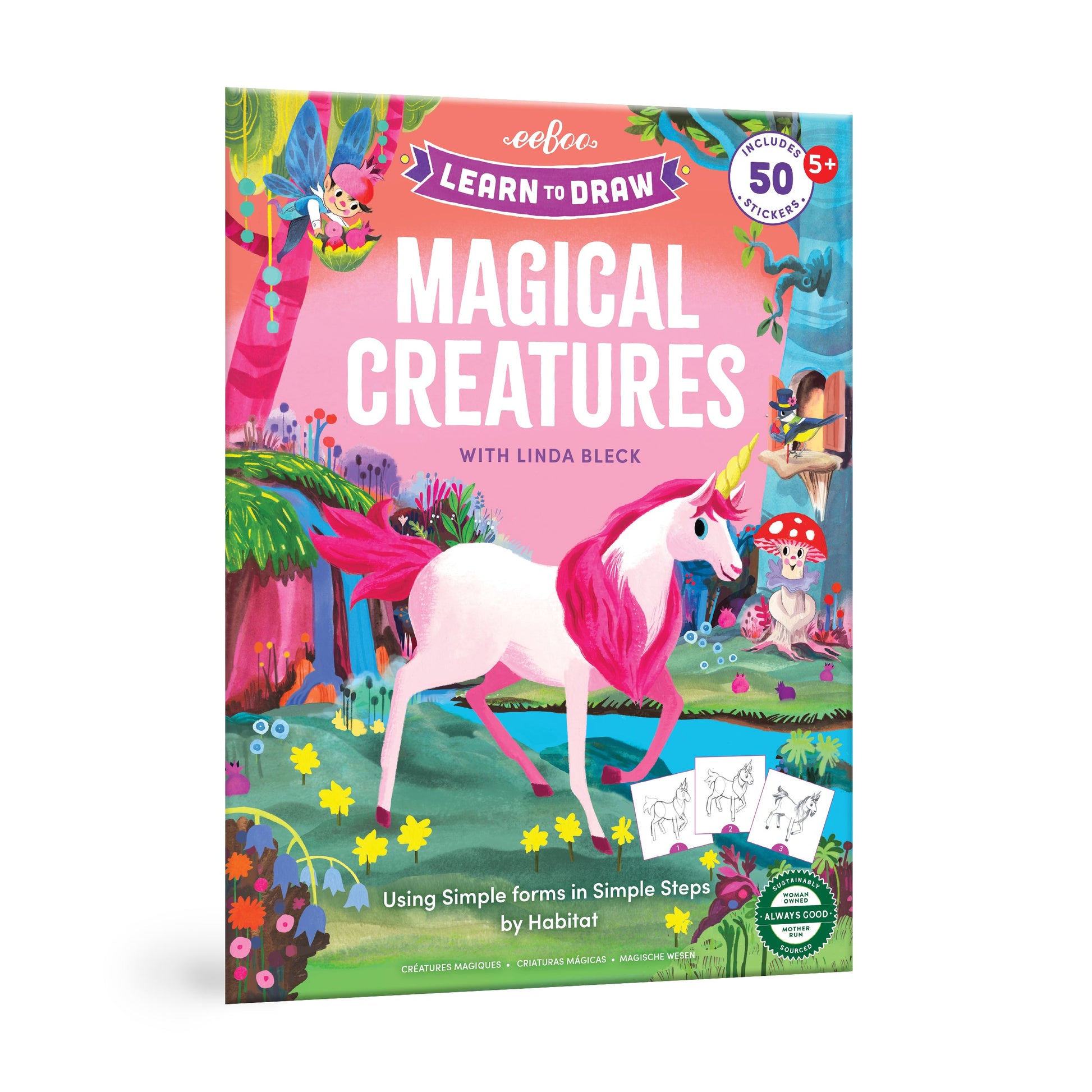 Learn to Draw Magical Creatures by eeBoo | Unique Fun Gifts