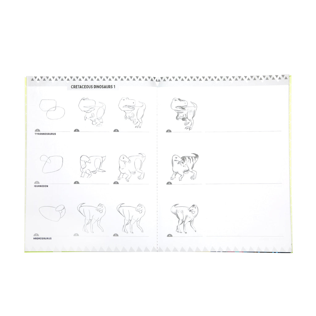Learn to Draw Dinosaurs by eeBoo | Unique Fun Gifts