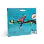 Woodland Friends 12 Double-Sided Biggie Color Pencils | Unique Great Gifts for Kids & Adults 