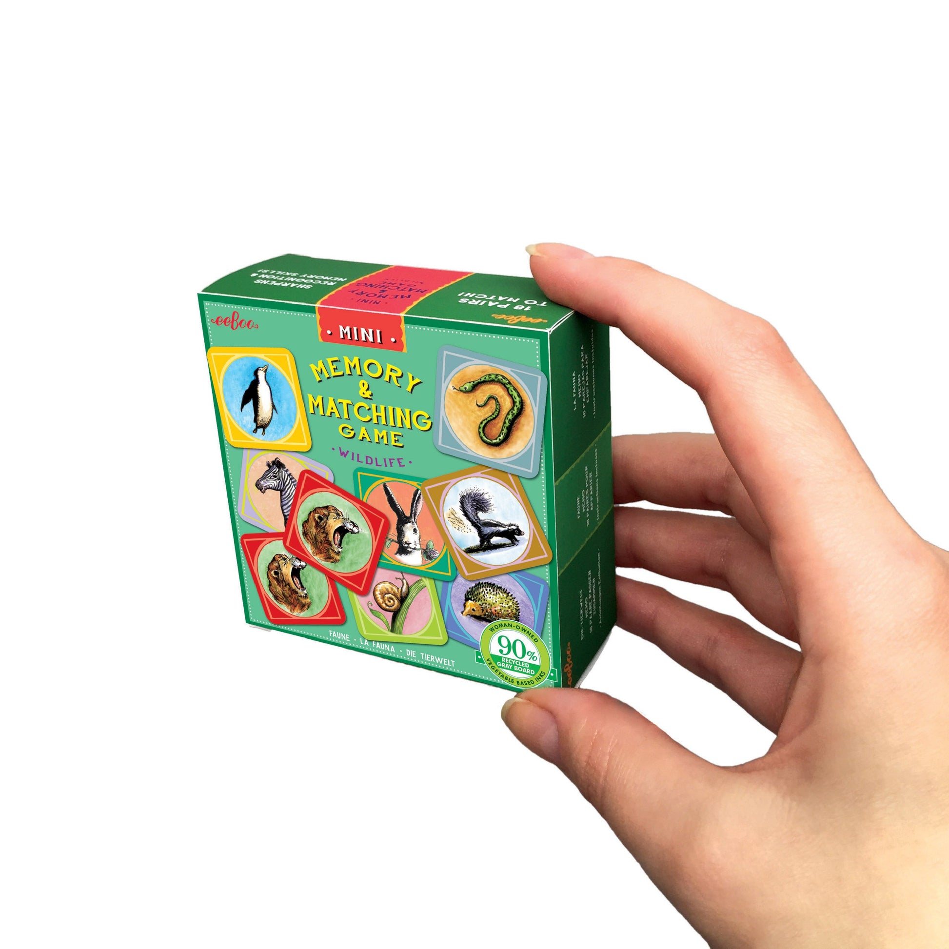 Miniature Matching Games Assortment |  Gifts by eeBoo
