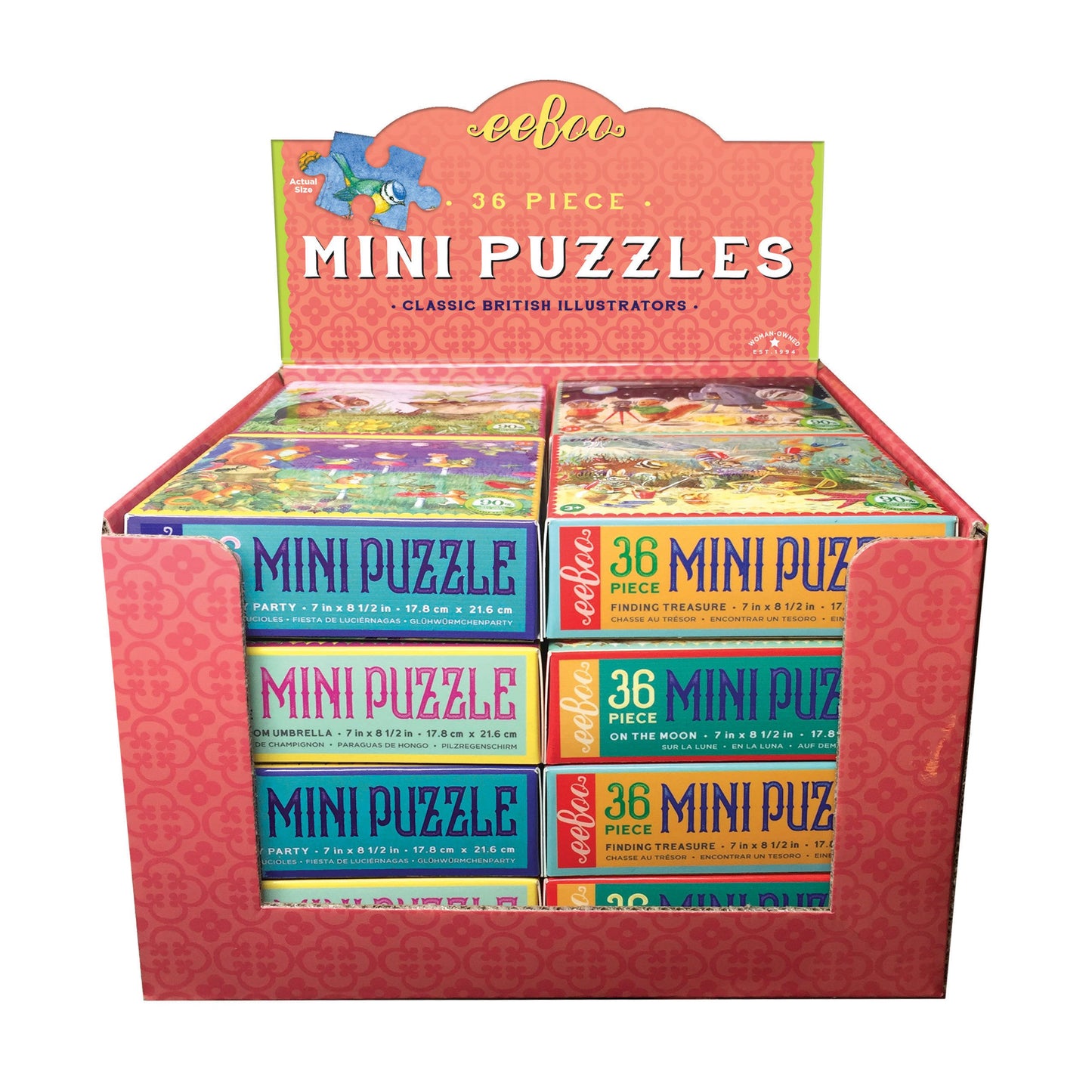 Miniature Puzzle Assortment |  Gifts by eeBoo