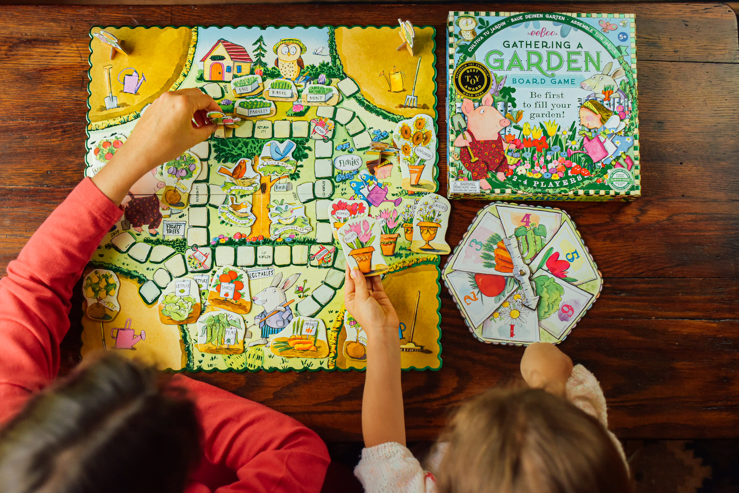 Gathering a Garden | Award Winning Kids Board Game by eeBoo