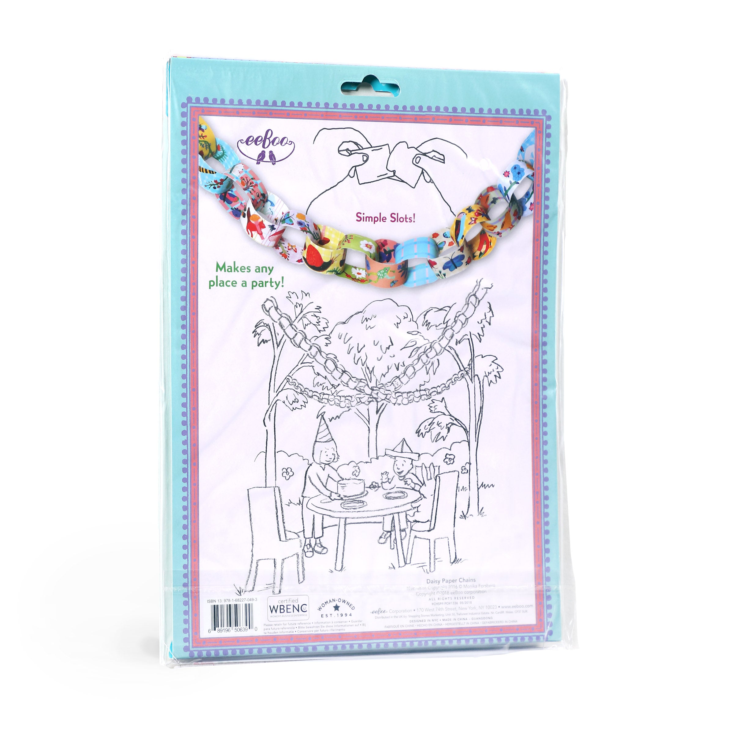 Daisy Spring Bunny and Easter Paper Chain by eeBoo