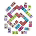 Giant Shiny Dinosaur Award Winning Dominoes by eeBoo for Kids Ages 3+