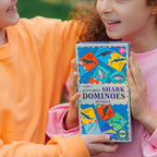 Giant Shiny Shark Dominoes by eeBoo | Unique Fun Gifts for Kids Ages 5+