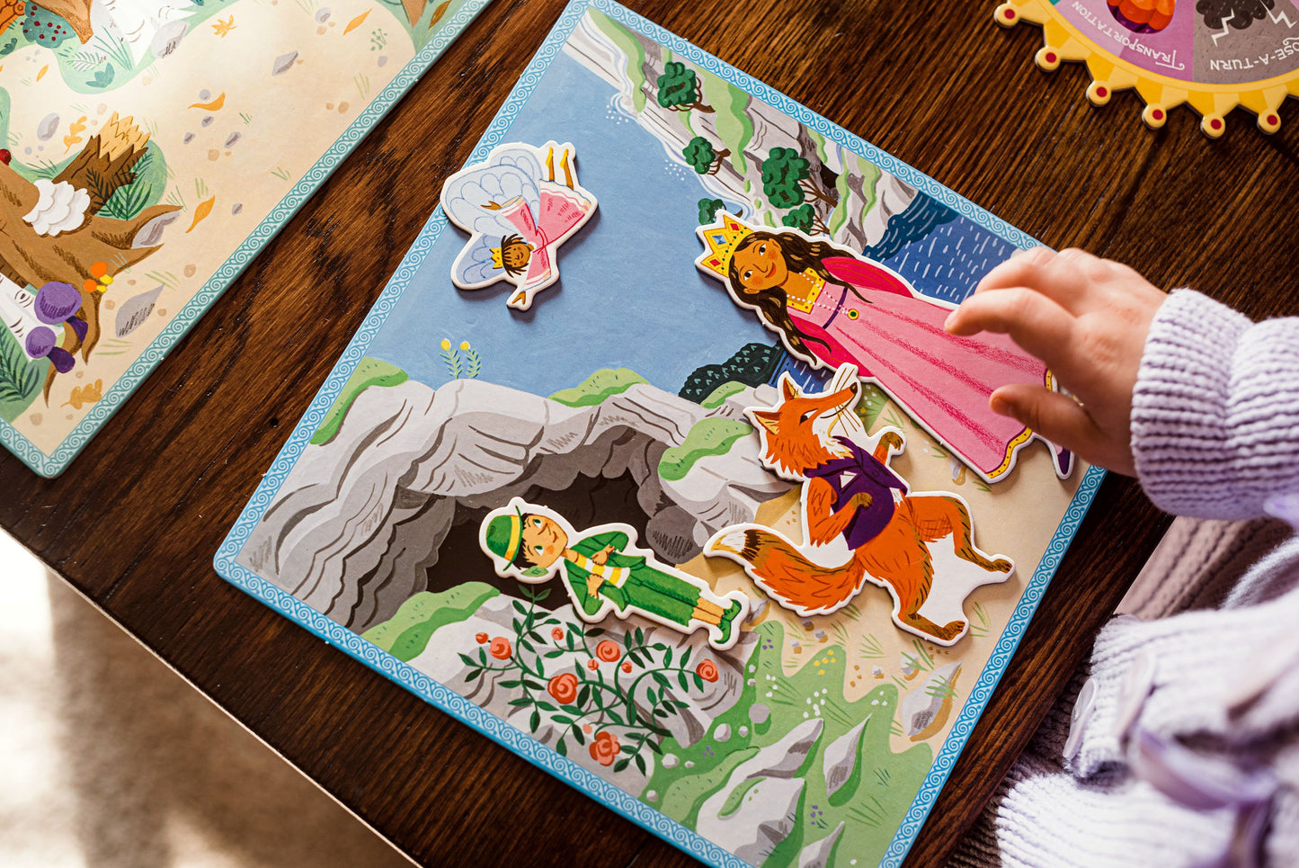 Fairytale Create A Story Spinner Award Winning Game by eeBoo | Unique Gifts for Pre School Kids 3+