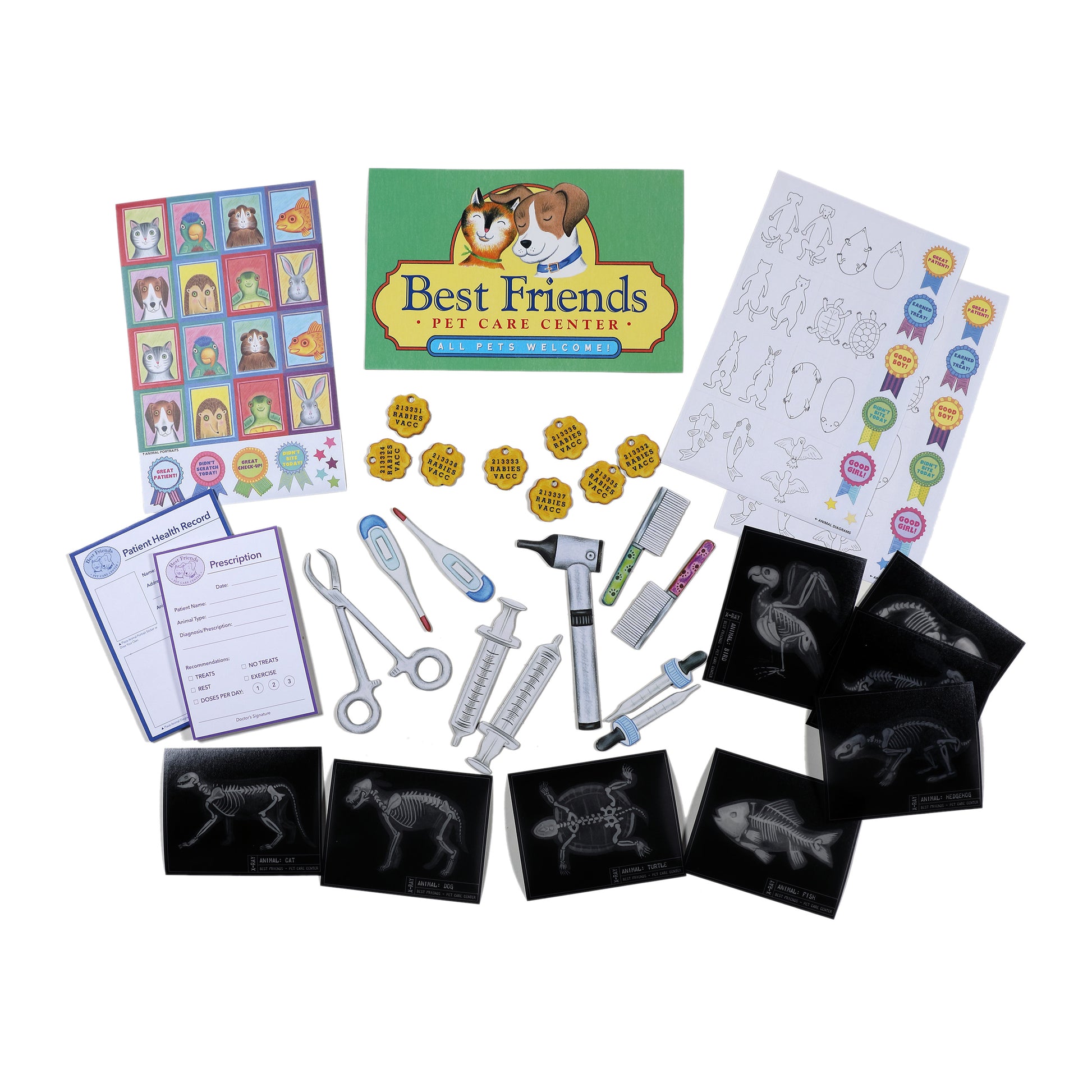 Award Winning Veterinarian Pretend Play Set by eeBoo for Kids Ages 3+