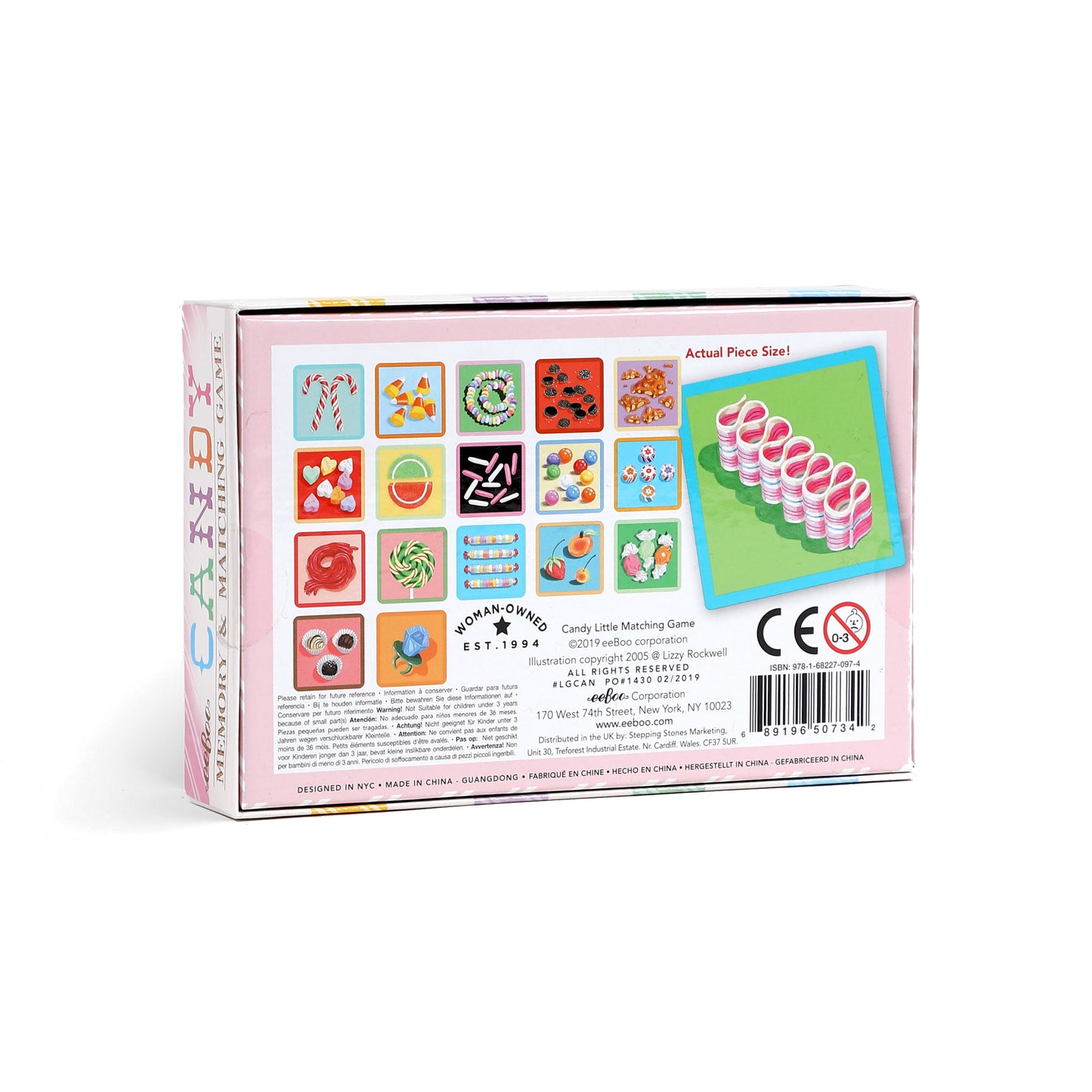 Candy Memory and Matching Little Game by eeBoo | Gifts for Pre School Kids 3+ | Teaches Basic Skills