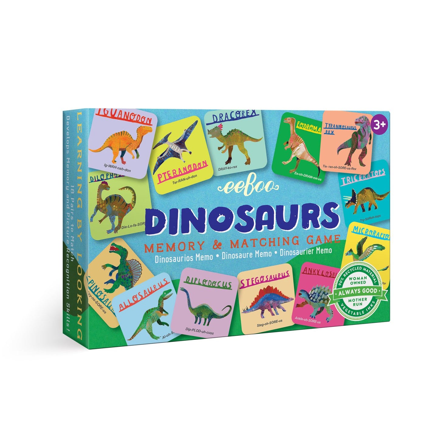 Dinosaurs Little Memory and Matching Game eeBoo