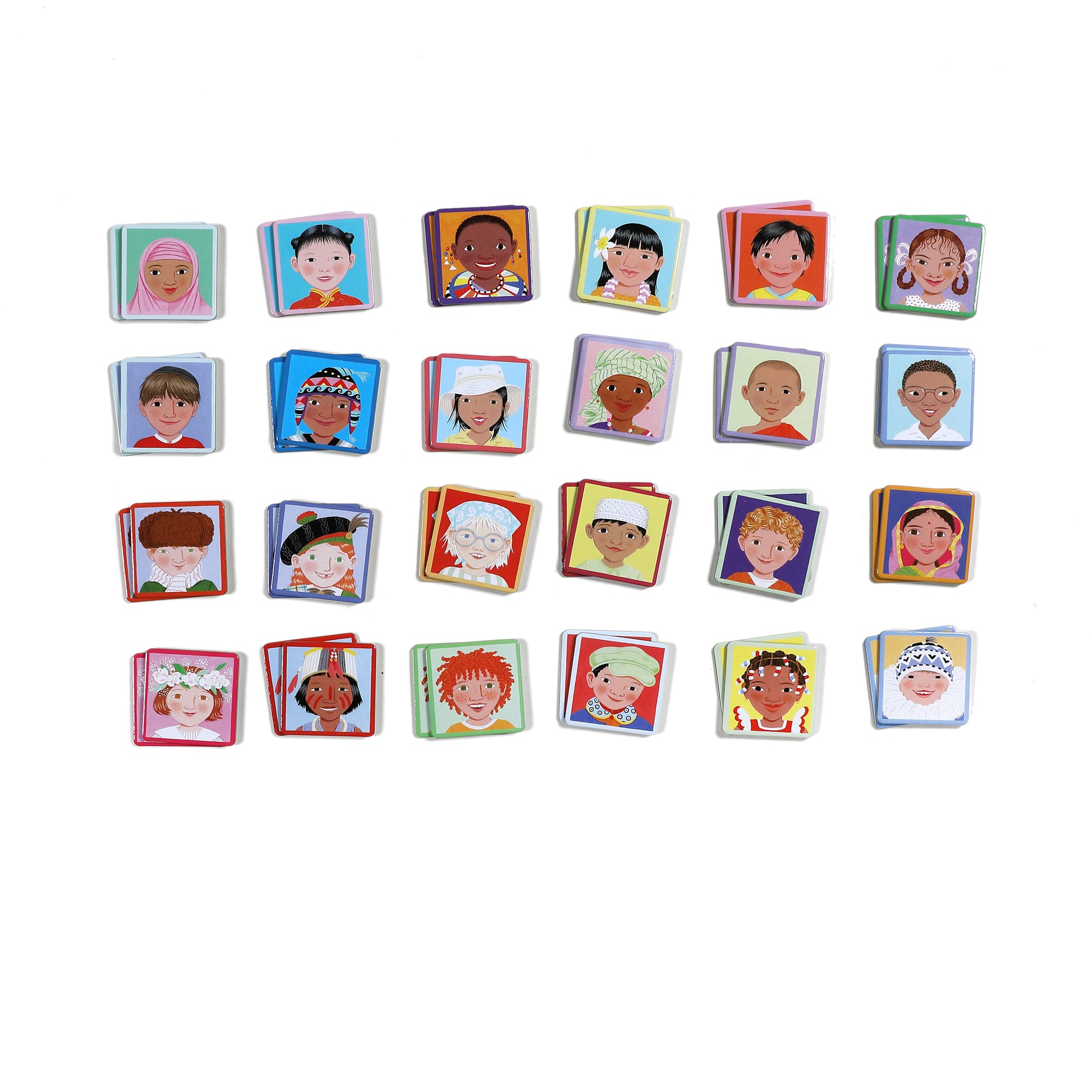 I Never Forget a Face Award Winning Memory and Matching Game by eeBoo | Gifts for Pre School Kids 3+