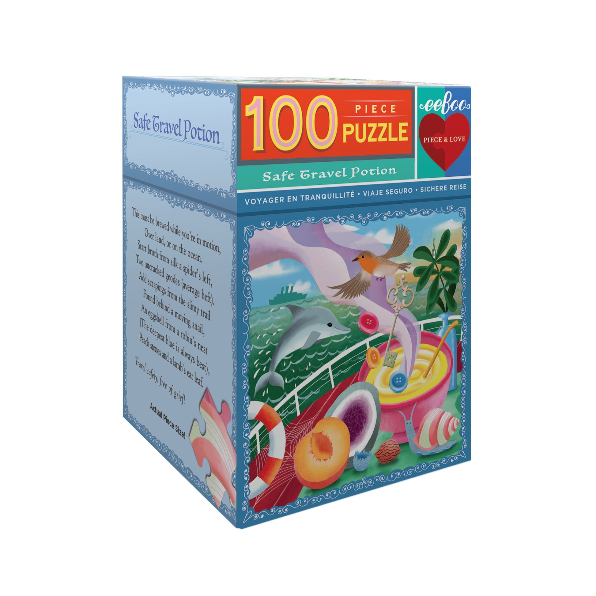 Safe Travels Potion 100 Piece Puzzle |  Gifts by eeBoo