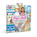 Baker and Painter Paper Dolls Reusable Set eeBoo