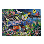Love of Bats 100 Piece Jigsaw Puzzle Glow in the Dark eeBoo for Kids Ages 5+