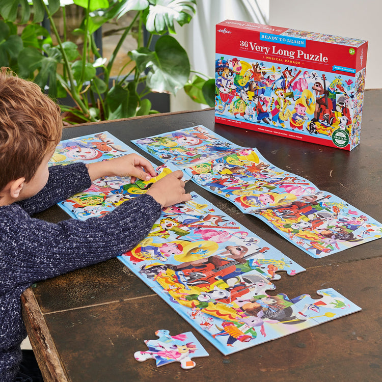 Musical Parade Ready to Learn 36 Piece Jigsaw Puzzle | Beautiful Unique Gifts for Ages 3+