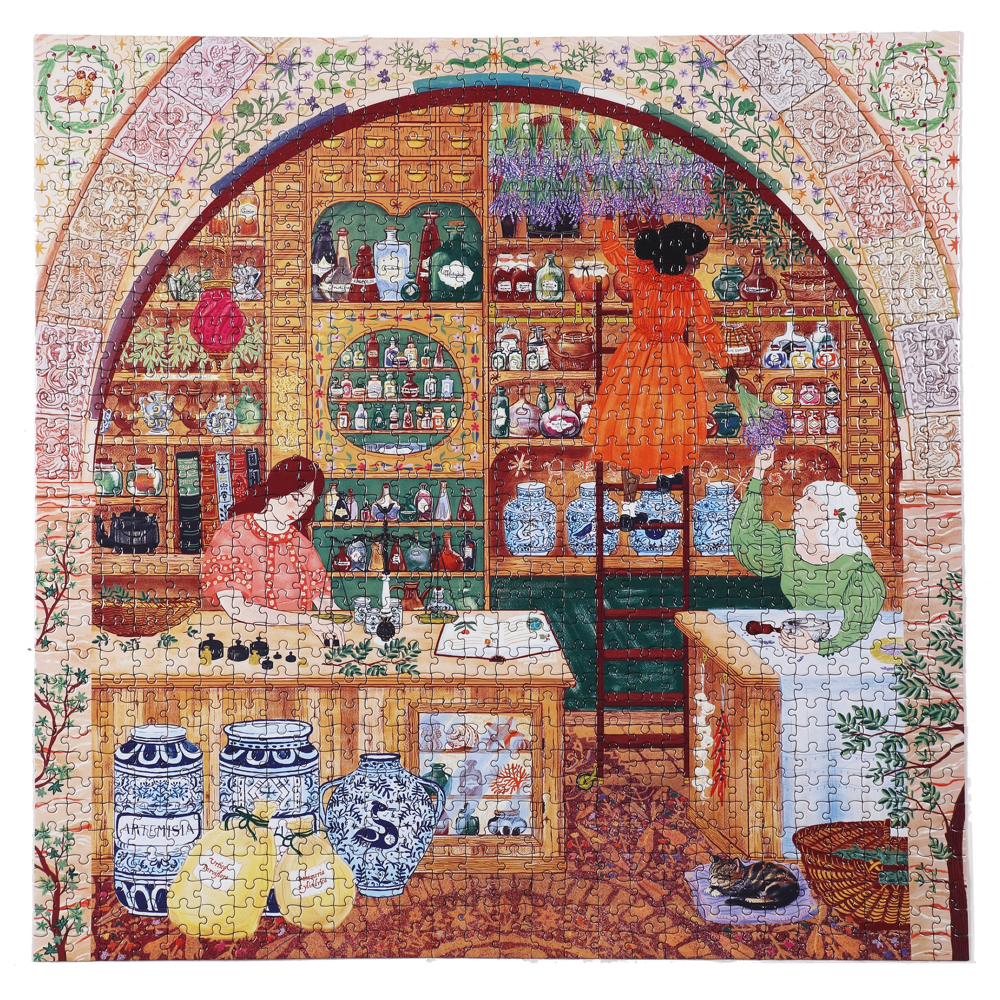 Ancient Apothecary 1000 Piece Jigsaw Puzzle | eeBoo Piece & Love | Amazing Gifts for Women Mom Wife