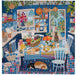 Blue Kitchen 1000 Piece Jigsaw Puzzle eeBoo Gifts for Adults Cottagecore