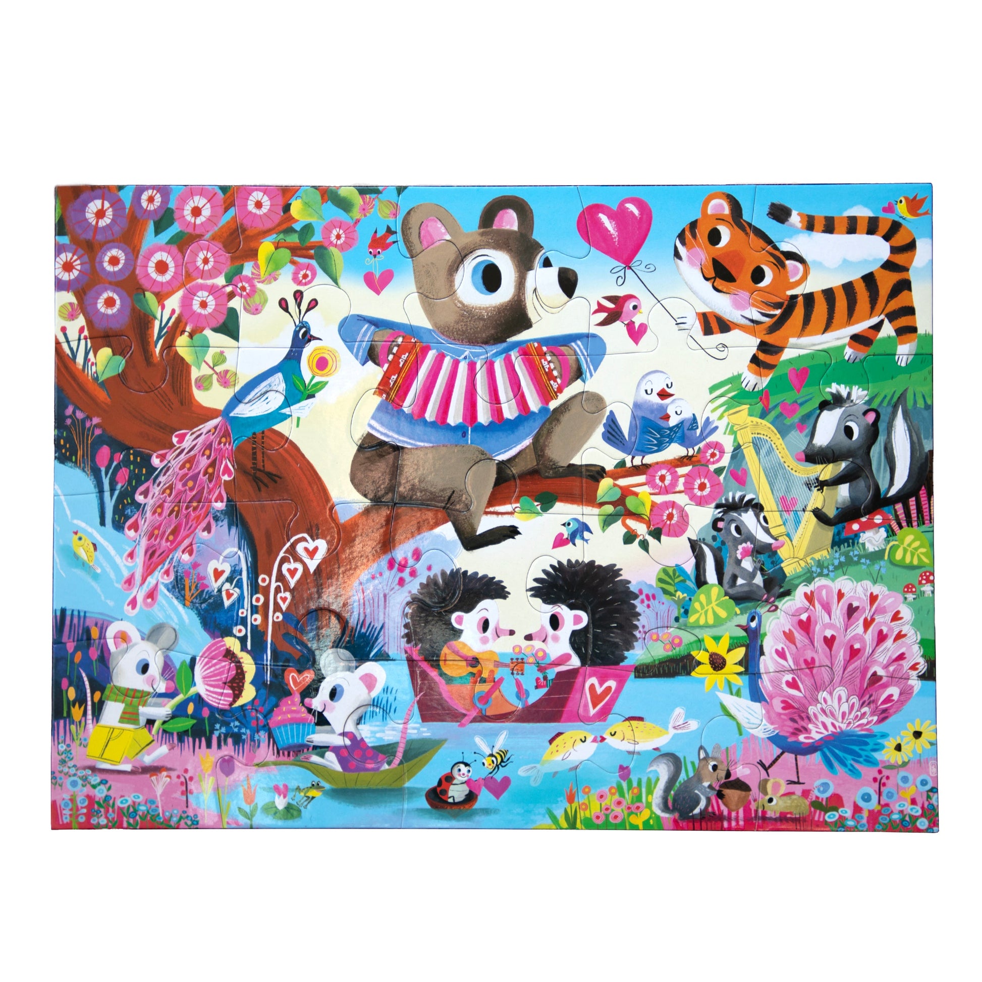 Valentine Love 20 Piece Jigsaw Puzzle | Fun Unique Gifts for Kids 3+