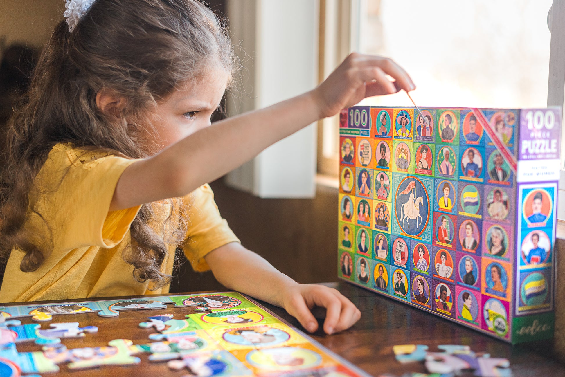 DISCO Votes for Women 100 Piece Puzzle eeboo-store