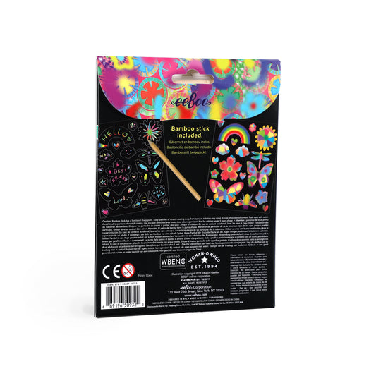Rainbows and Friends Scratch Paper Stickers