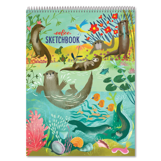 Otters Sketchbook |  Gifts by eeBoo