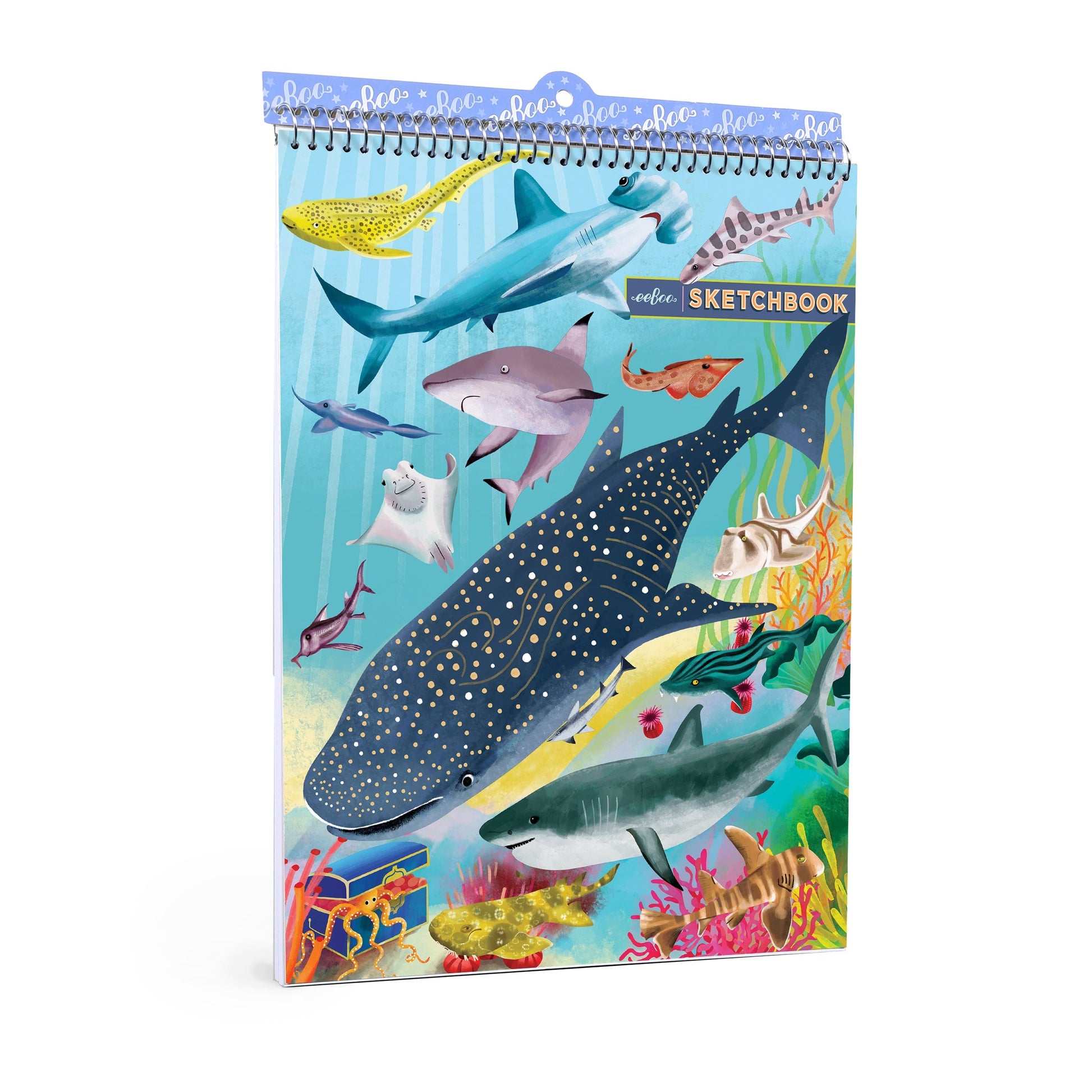 Shark Sketchbook | Unique Great Gifts for Kids & Adults 