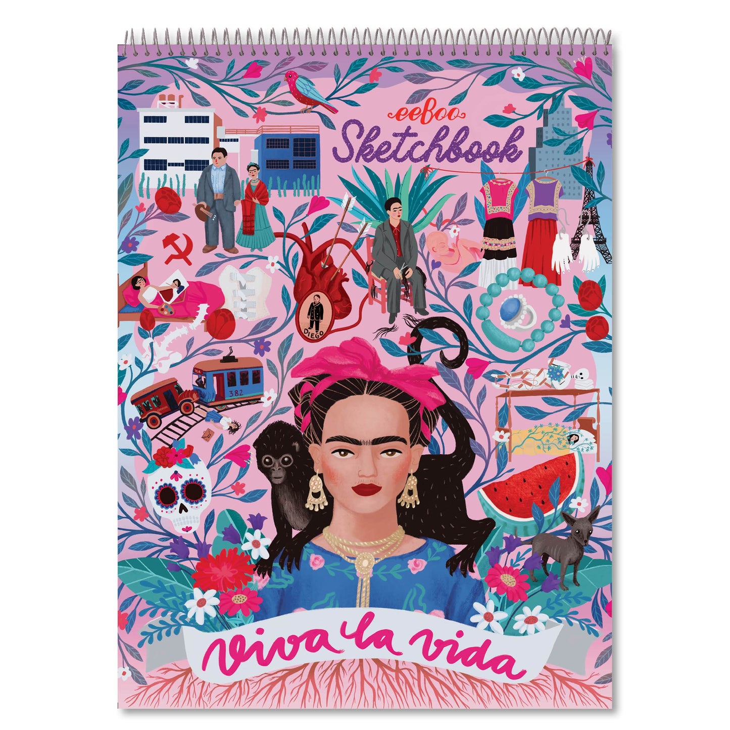 Viva la Vida Sketchbook |  Gifts by eeBoo