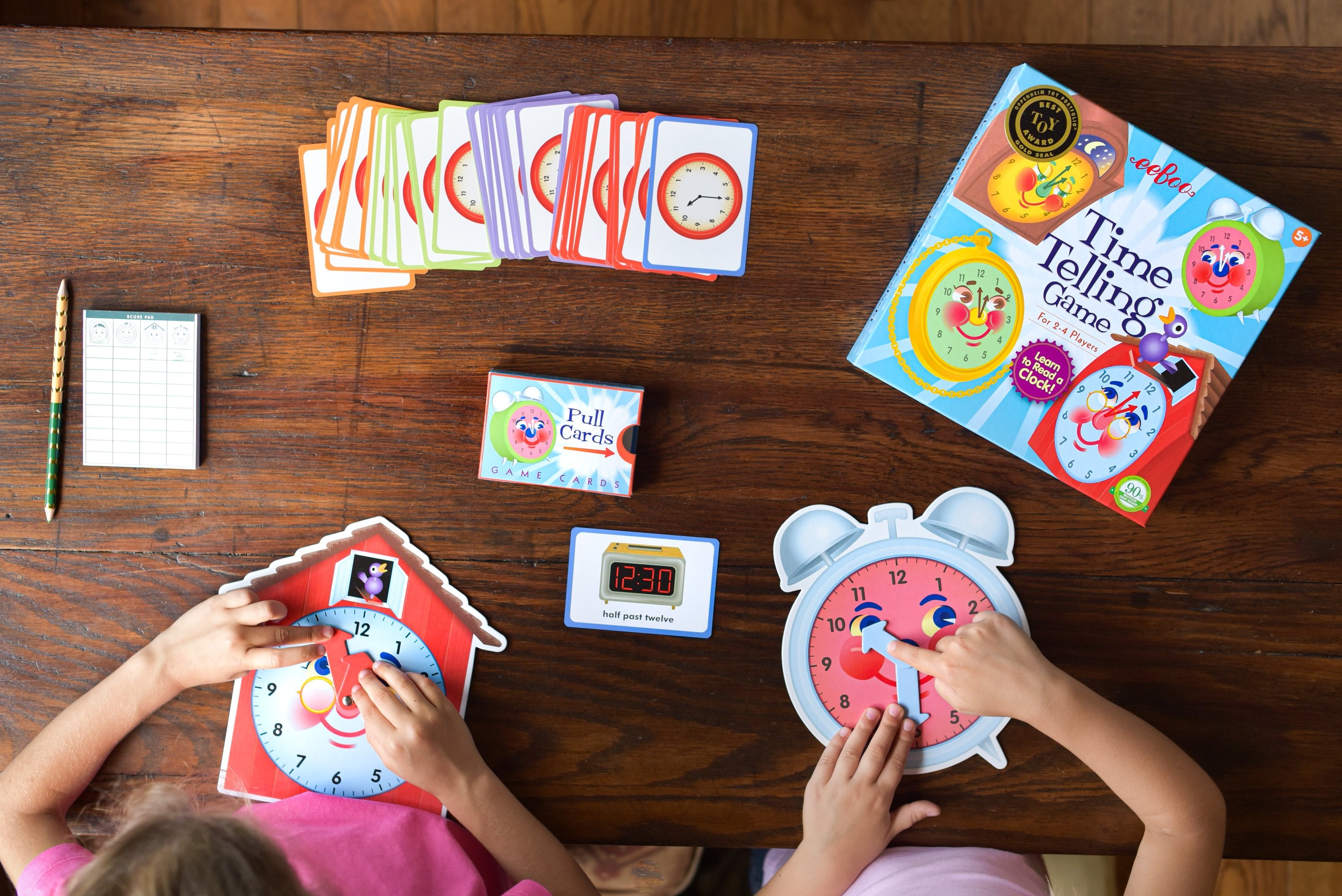 Read Clock Game Time Telling Learn to Read a Clock Award Winning Game by eeBoo Kids 5+