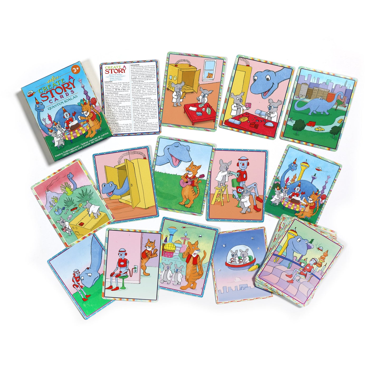 Quantum Koalas Award Winning Create & Tell Me A Story Cards eeBoo for Kids 3+