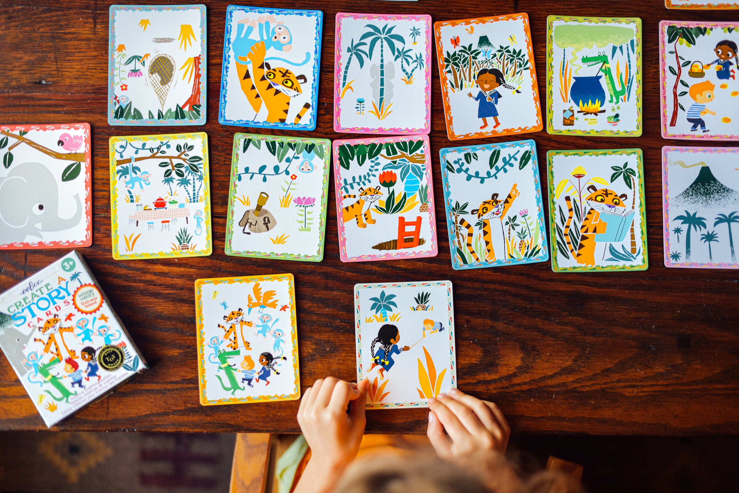 eeBoo Create a Story Cards | Imagination & Speech Skills for Kids 3+
